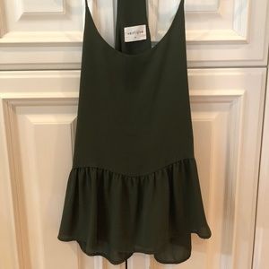 Army Green Tank Top